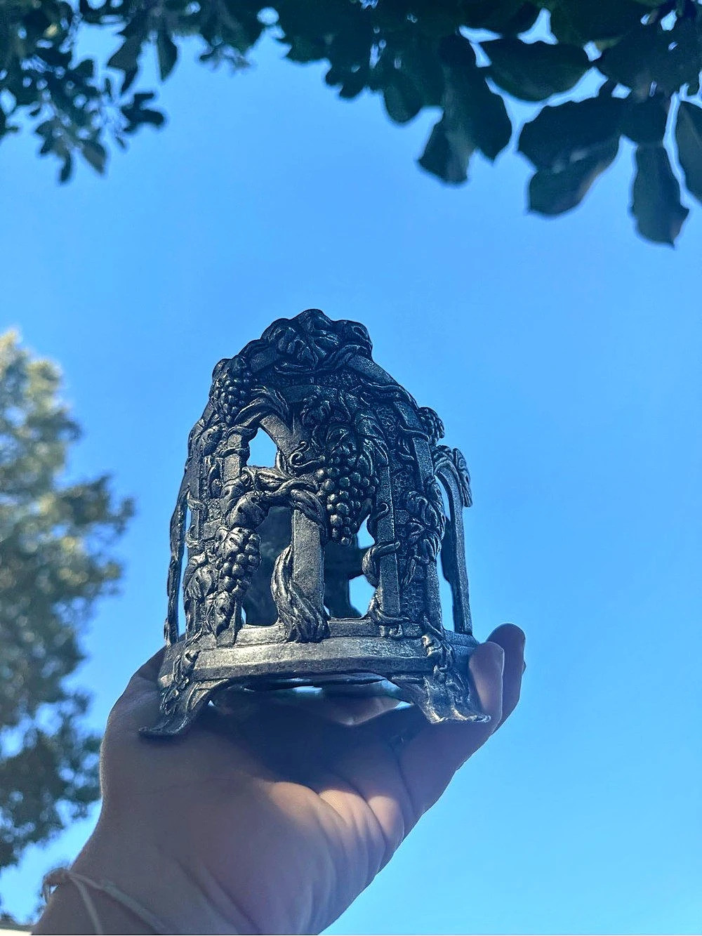 Vintage Pewter Carlton candle holder